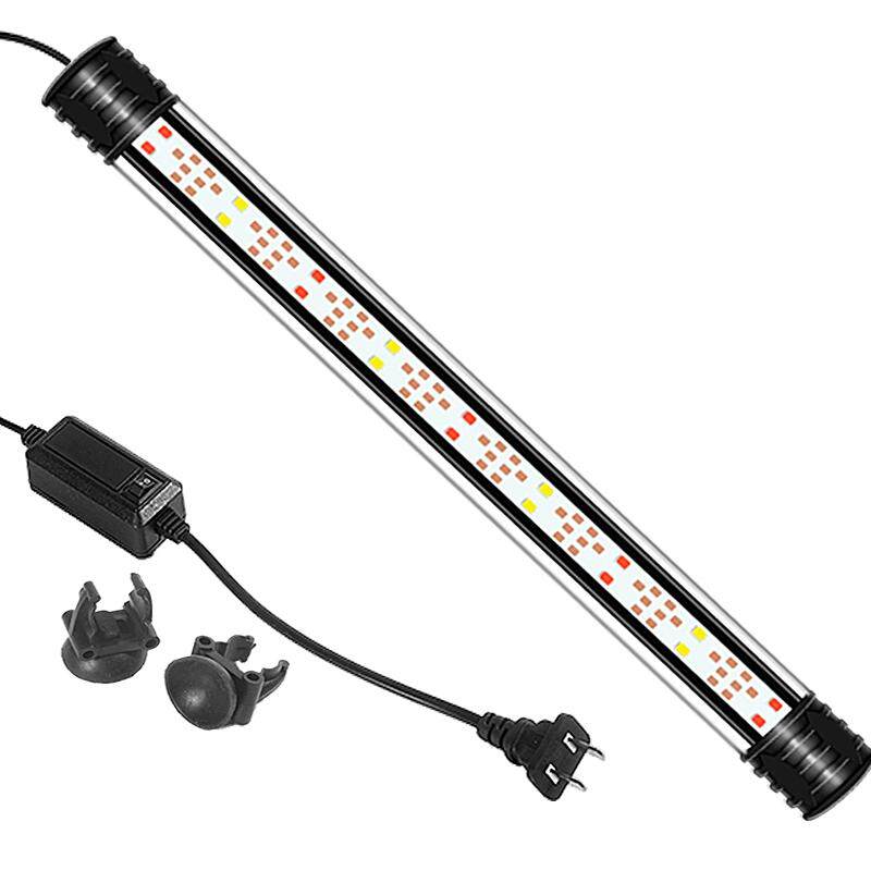 鱼缸灯led高亮防水全光谱增艳灯小型水族箱照明灯赏鱼灯吸盘