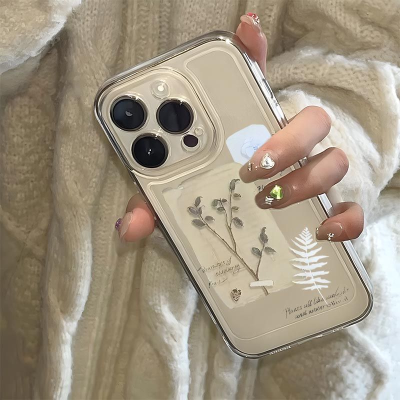 纸笔情书适用苹果16太空壳苹果13pro手机壳软xr简约iPhone14plus/