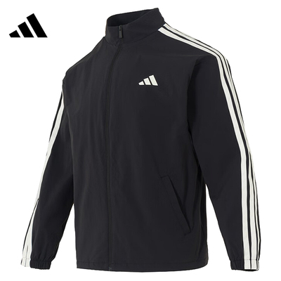 阿迪达斯运动休闲夹克外套