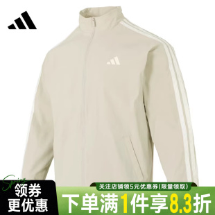 CLUB春季 男子运动休闲夹克外套KR2518 STRIPES adidas阿迪达斯3