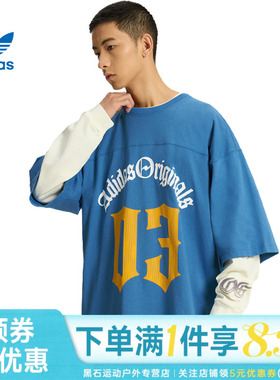 adidas阿迪达斯三叶草OG LEAGUE夏季男子运动休闲短袖T恤KT3040