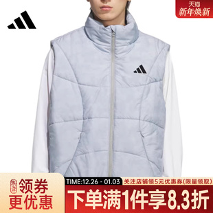 adidas阿迪达斯冬季 男子篮球运动休闲棉服马甲KC2755