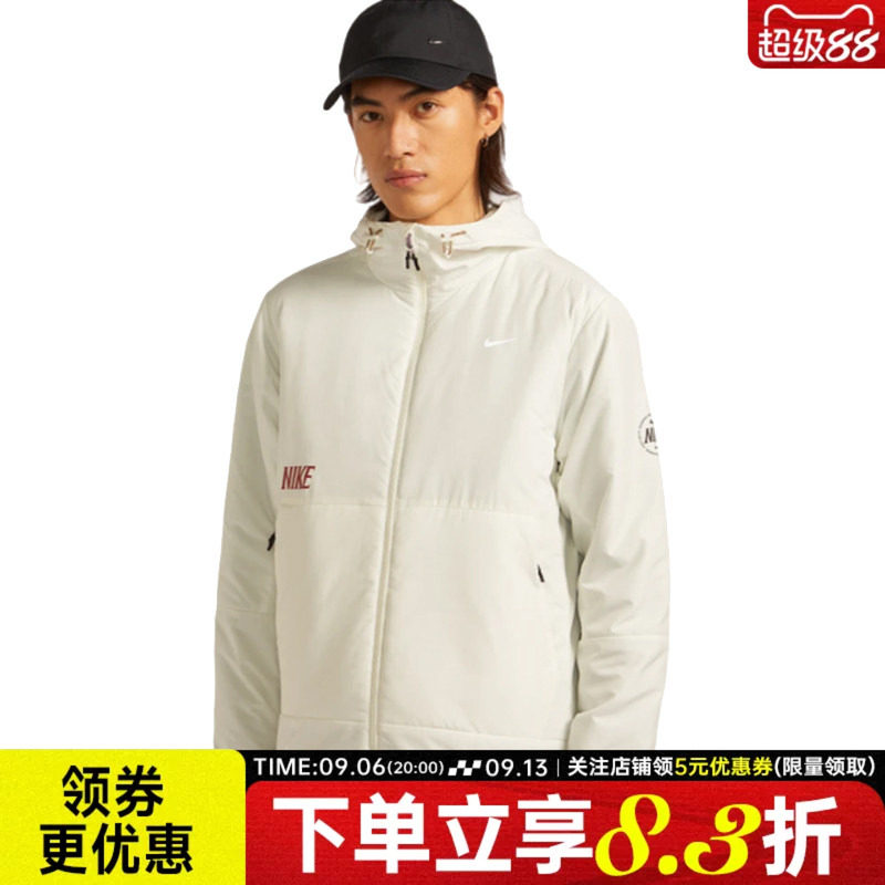 nike耐克运动休闲棉服外套