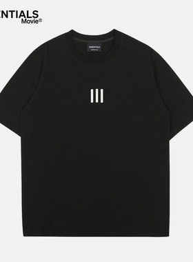 ESSENTIALS MOVIE官方短袖T恤男女情侣夏季美式潮牌印花休闲上衣