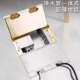 不锈钢防水大理石净水器地插座隐形纯平隐藏式 净水管排水接水一体