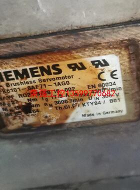 【荣强工控】1FK6101-8AF71-1AG0电机