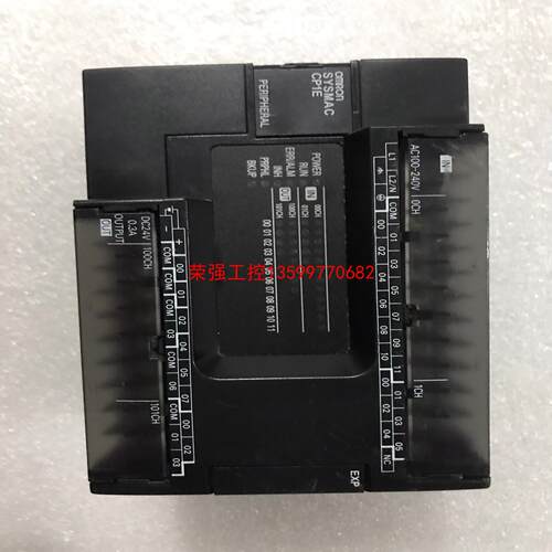 【荣强工控】欧姆龙pLC  CP1E-E30SDR-A  二手拆机，功能