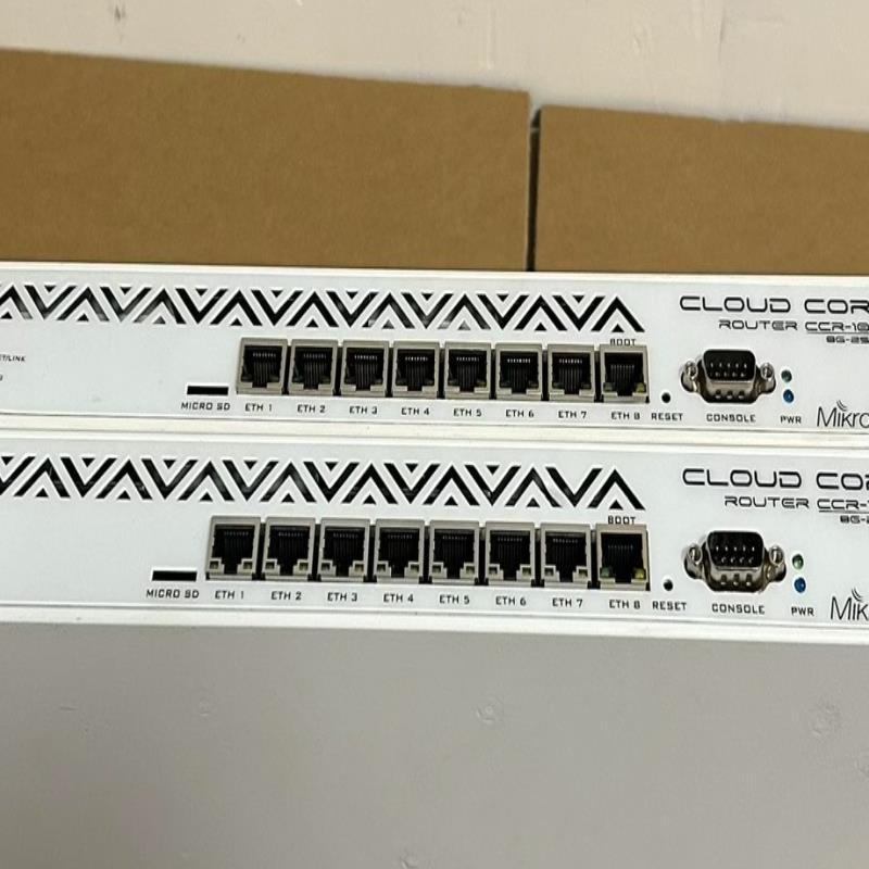 Mikrotik CCR1036-8G-2S+ 8口千兆 2
