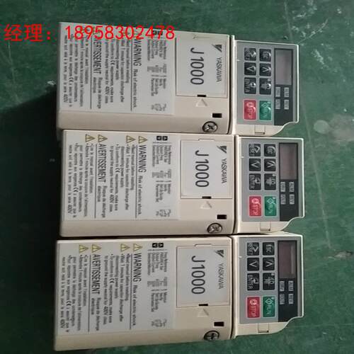安川J1000系列变频器0.75kw/1.1kw  220v