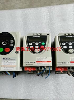 【荣强工控】拆机东芝变频器0.4kw220v，VFS11S-2004PL
