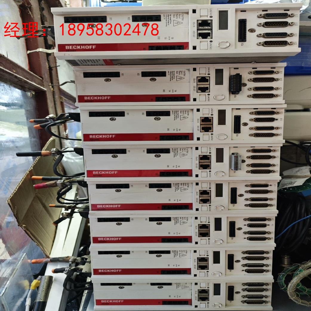 倍福ax5203-0000伺服驱动器带电机一套 有10多套需