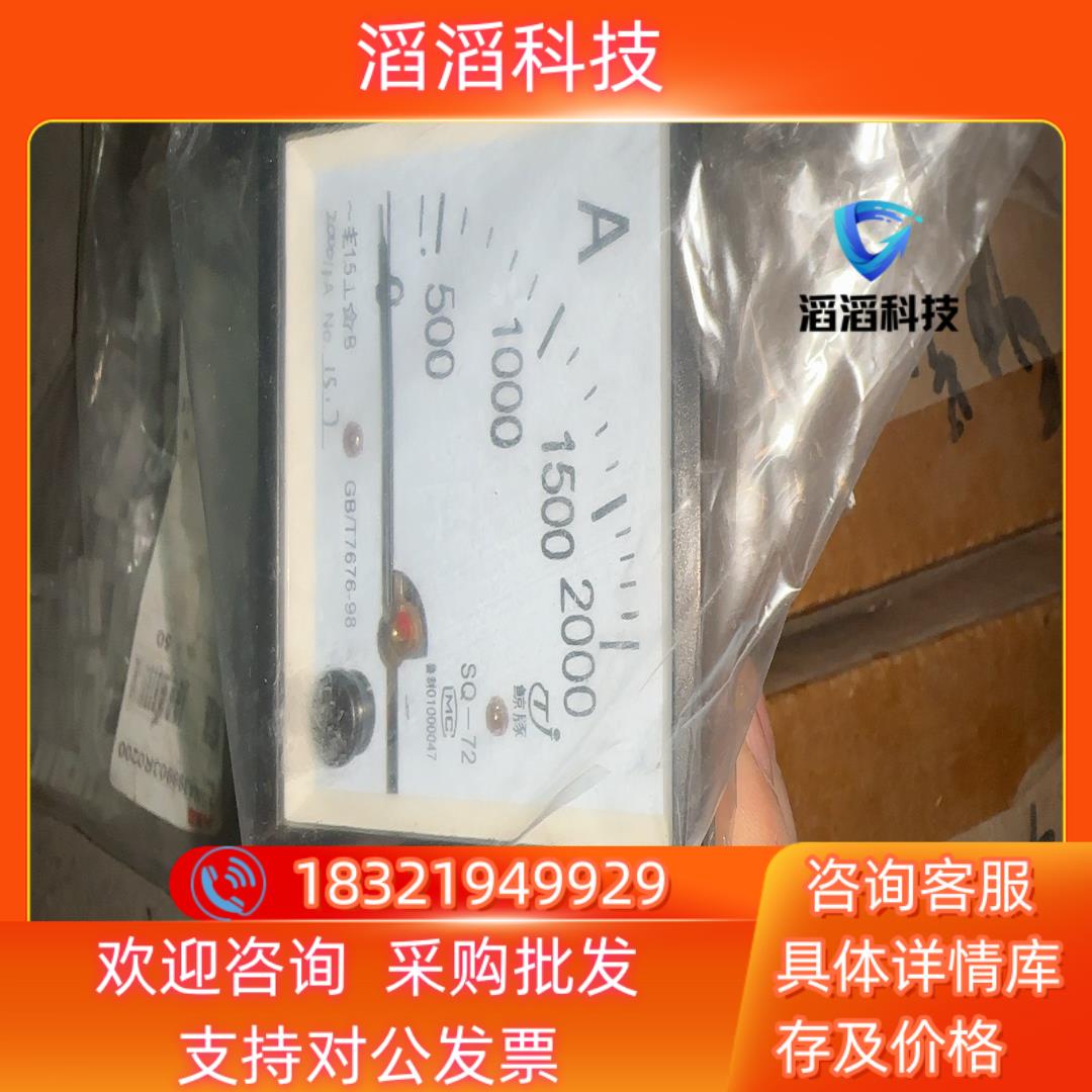 现货电流表SQ-72  0-2000