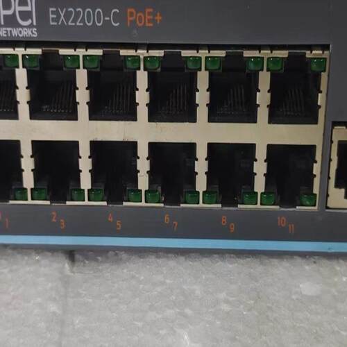 Juniper/瞻博 EX2200-C-12P-2G 12口