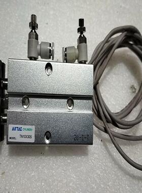 亚德客双轴双导杆气缸TN10X30S,拆机件实物拍摄所见即所