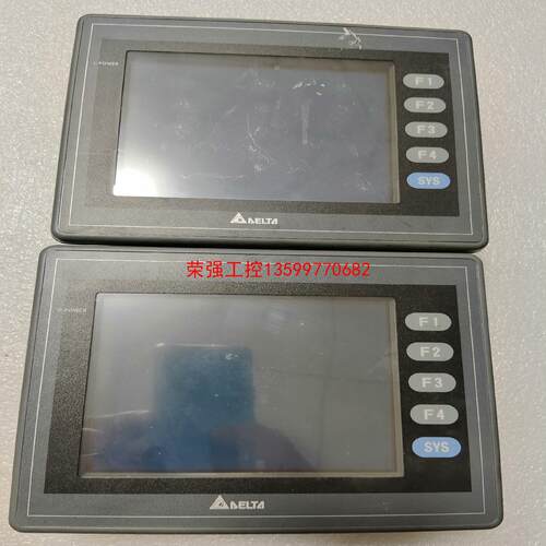 【荣强工控】台达触摸屏，D0P-AS67BSTD，两台，成色漂亮，实物拍