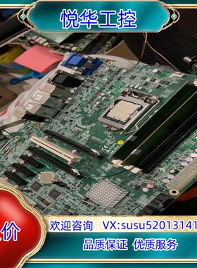 原装凌华工业双网卡主板。IMB-M43 51-44702-0A3议