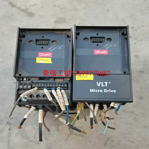 【荣强工控】丹福斯变频器VLT 132F0018拆机二手，没有显示面板，