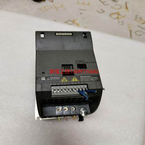 【荣强工控】西门子变频器6SL3211-0AB17-5BA1，成色尚可功
