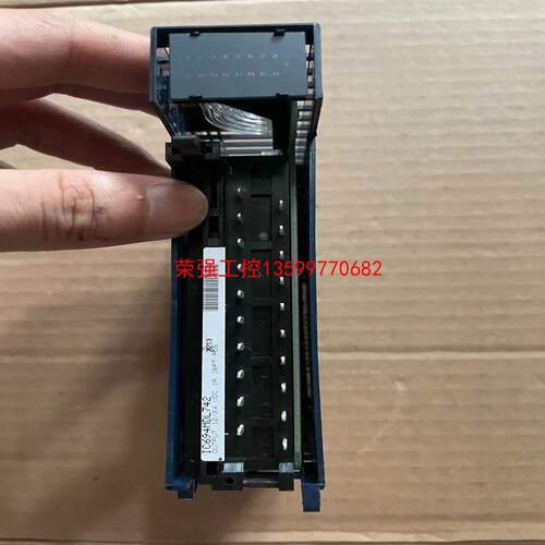 【荣强工控】GE模块IC694MDL742，功能好，缺盖板，成色如图所示