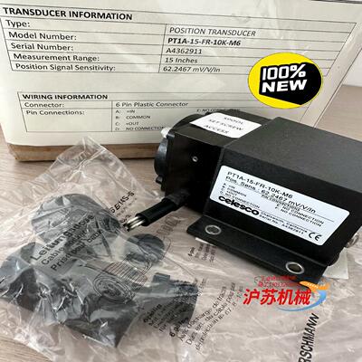 CELESCO拉绳位移传感器PT1A-15-FR-10K-M