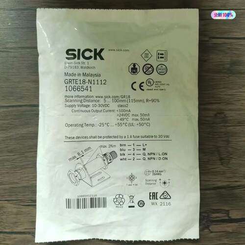 全新原装正品 SICK西克 GTE18-N1112 光电开关