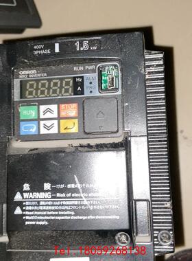 【非标价】欧姆龙变频器3g3mx2-a4015-e  拆机包好 可以测