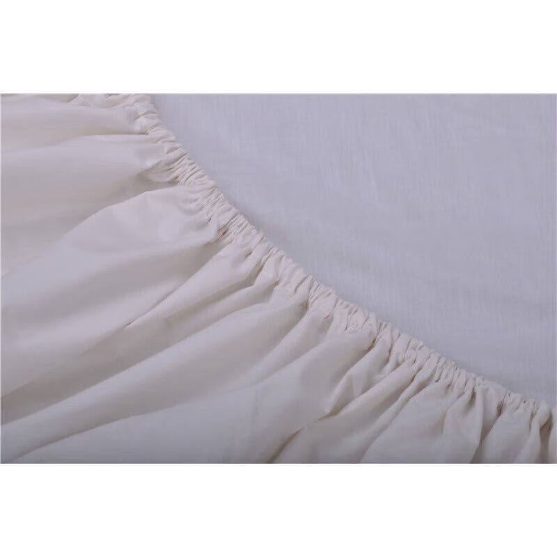 圆床床罩酒店宾馆白色单件2x2米罩圆席梦思垫子保护套白平纹加密2