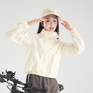 户外山系防晒衣女夏季防紫外线透气遮阳轻量化皮肤衣骑行防晒服