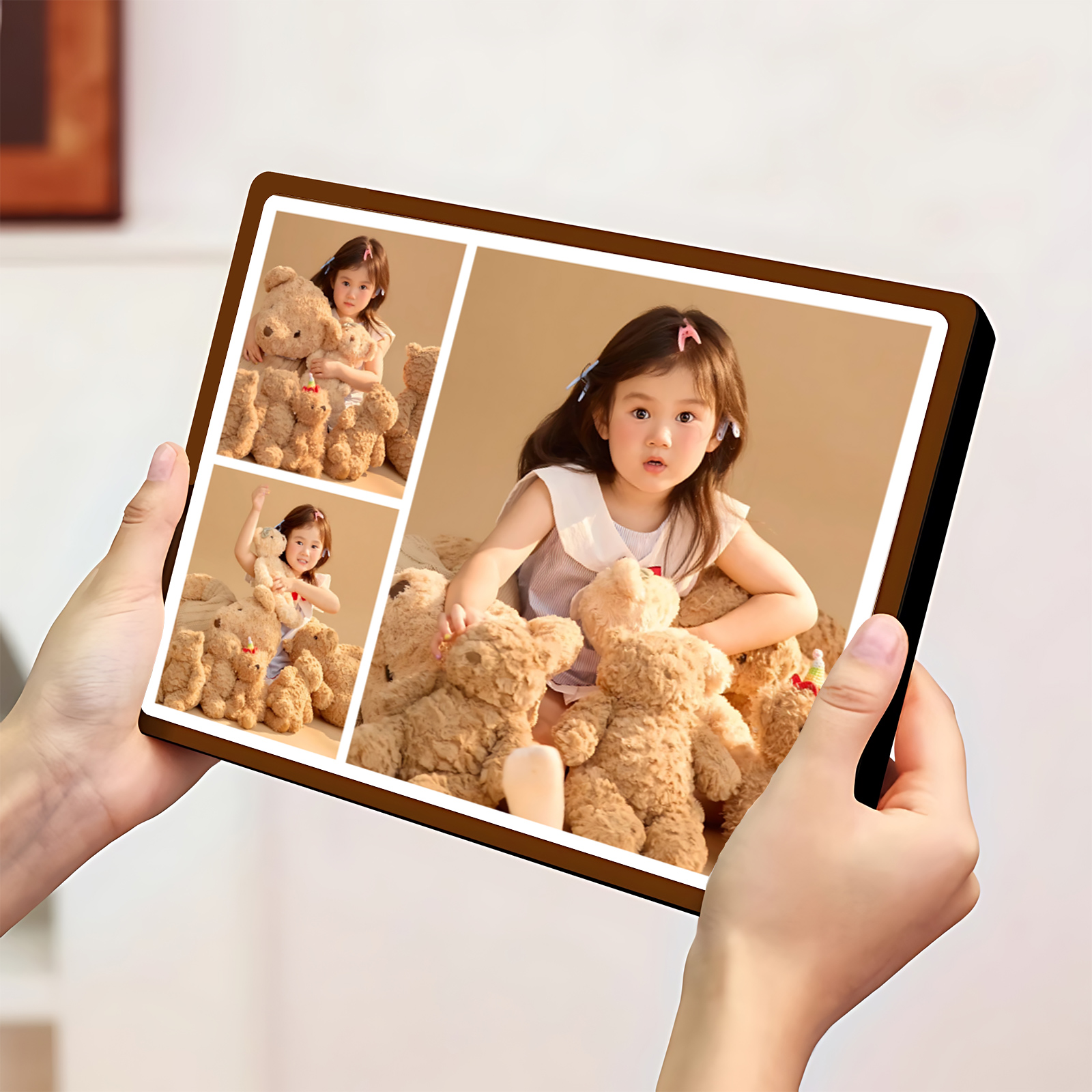 定制多宫格宝宝相框挂墙全家福