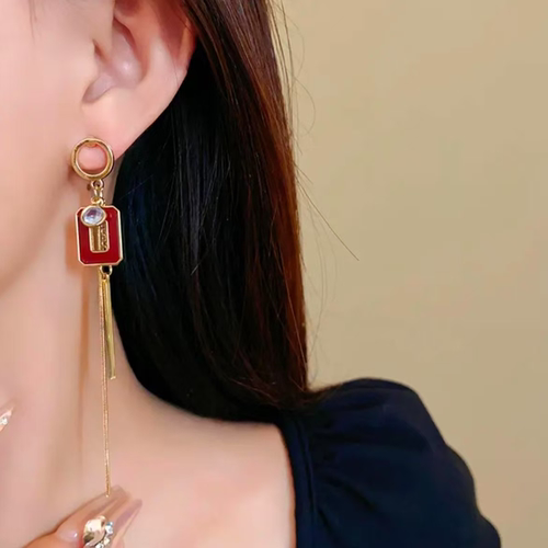 耳环轻奢复古法式N0107A1