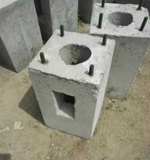 水泥基础预埋件路灯水泥墩预埋件基础1米1.5米2米2.5米监控杆灯杆