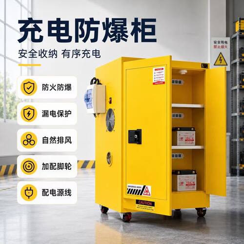 智能防爆充电柜防火阻燃