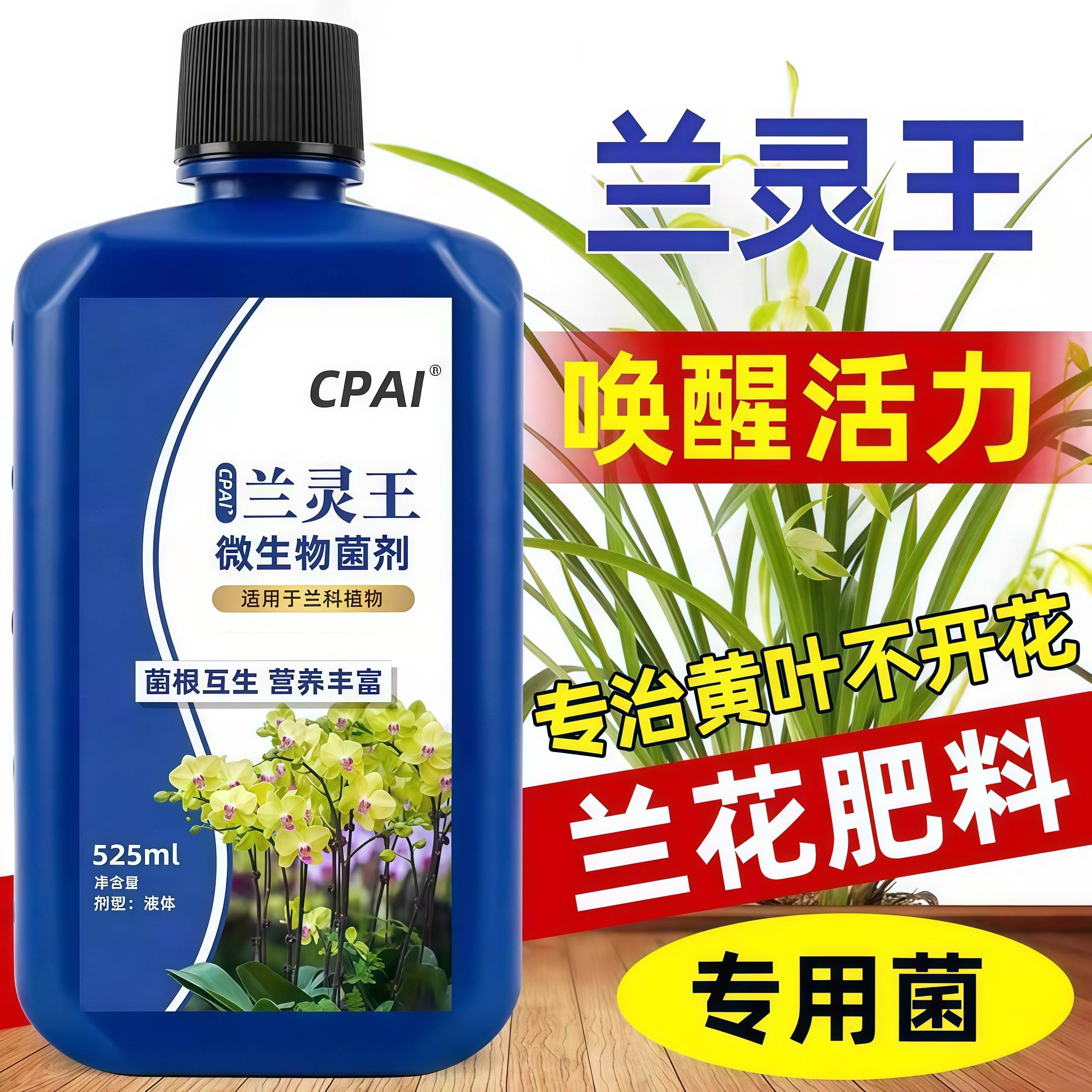 兰灵王兰花专用肥料杀菌药营养液促花爆芽多箭素君子兰陵王活化剂