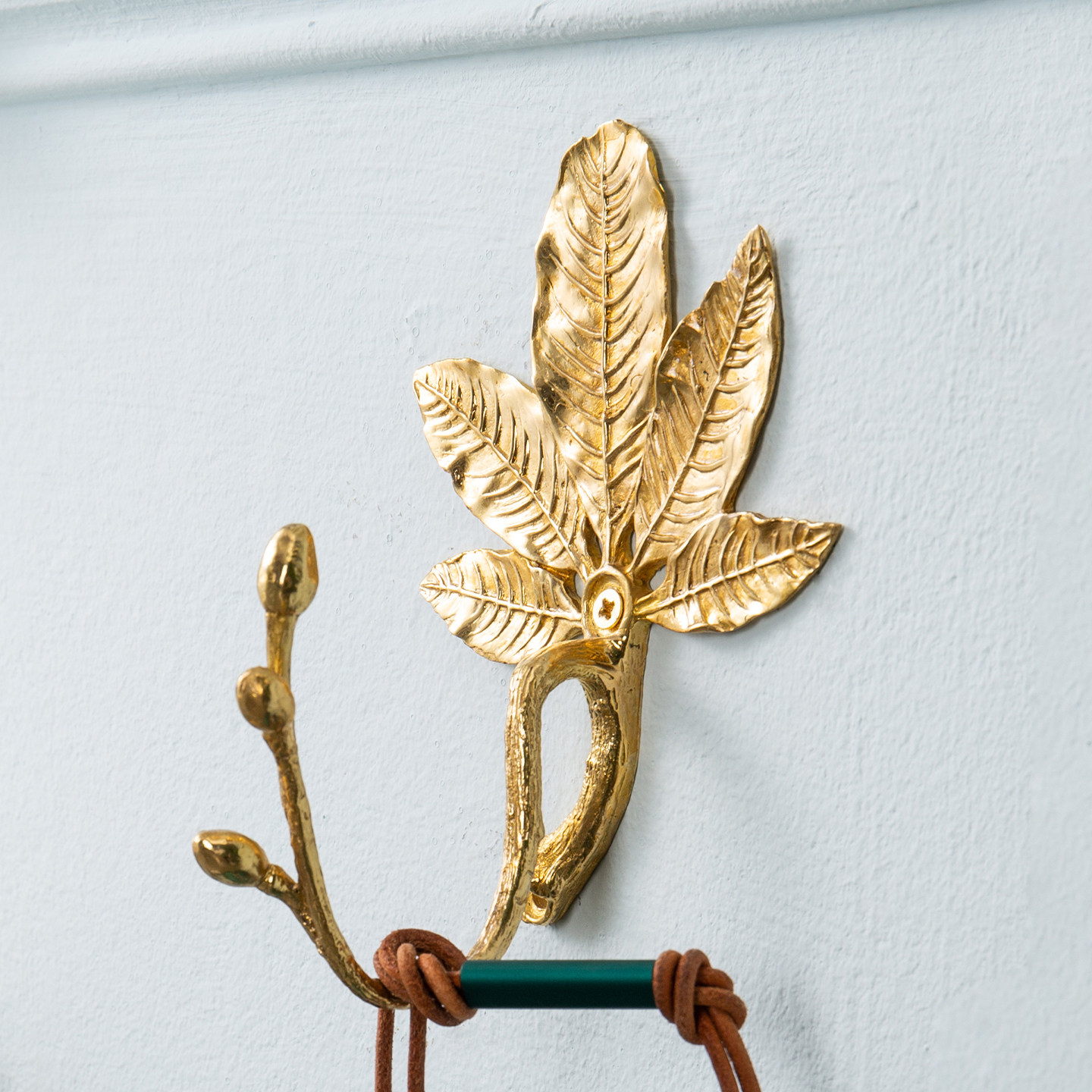 蝶陶专利 复古轻奢黄铜卧室衣钩 家用酒店衣柜收纳玄关衣帽间挂钩