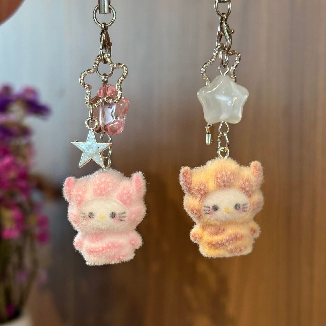 植绒小熊挂件可爱吊饰diy钥匙扣挂件书包汽车挂件饰品配饰批发