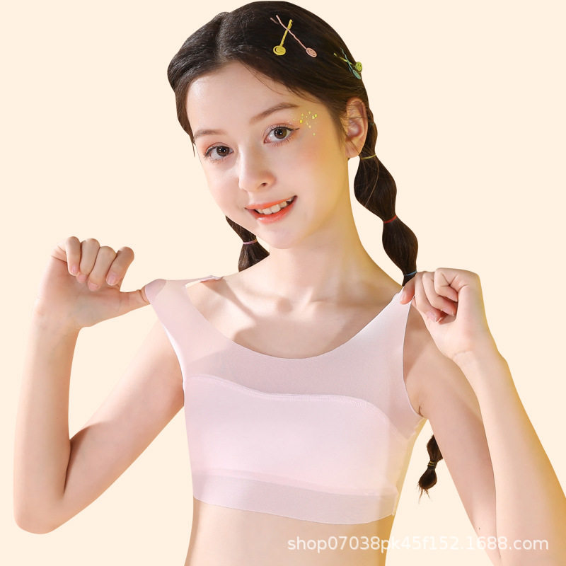 女童小学生发育期内衣初中生弹力