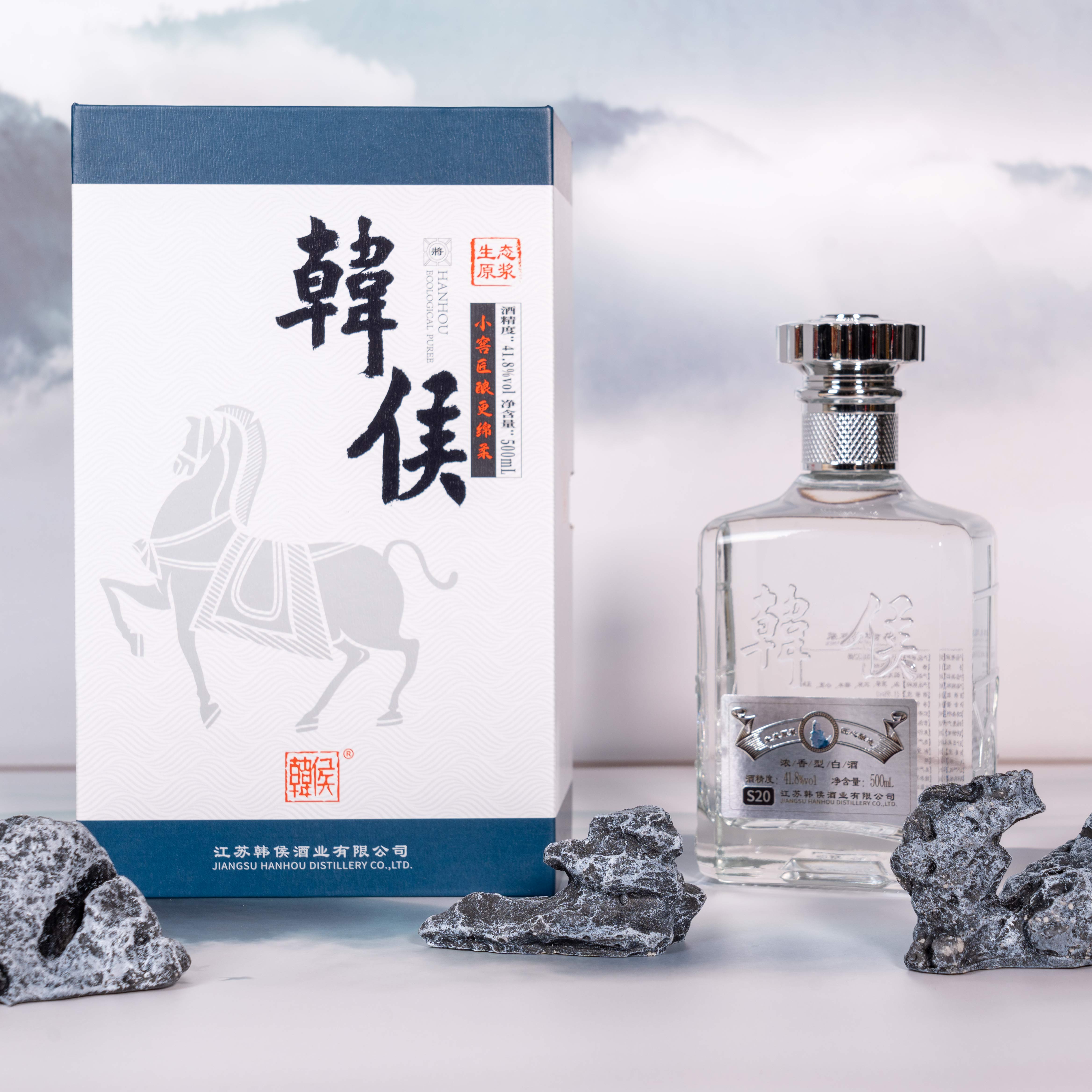 韩候500ML纯粮酒入口绵不上头