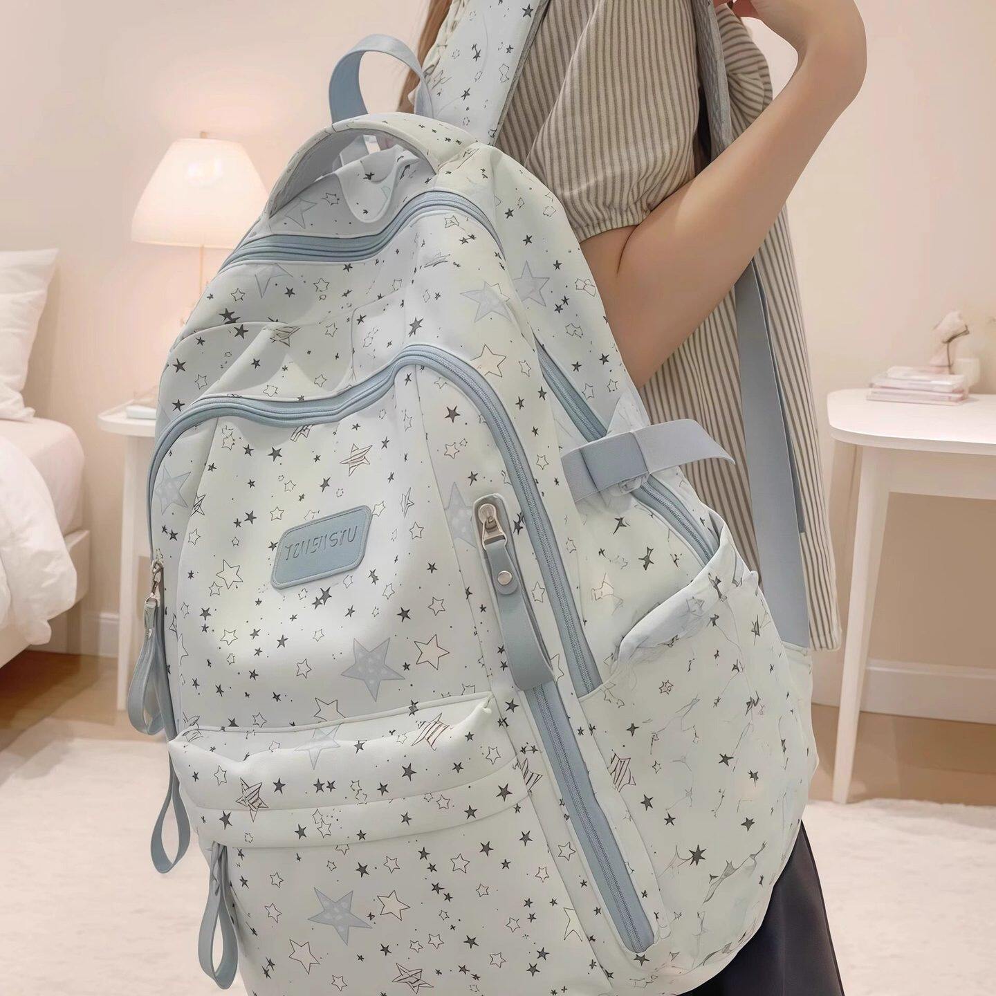 香港IT HKins初中高中小学生书包女生2026新款双肩包轻便旅行背包