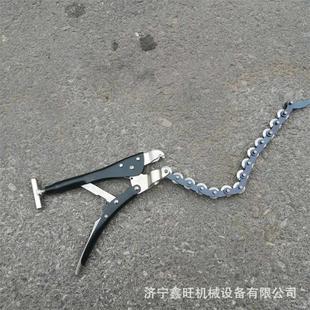 割铜铝管工具尾气管子链条割刀 汽车排气管切割钳管道改装