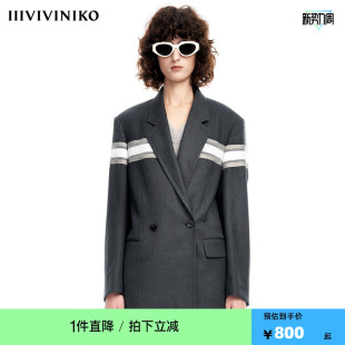 小众设计 PLUS 2023春季 新款 VVNK 西装 JANE