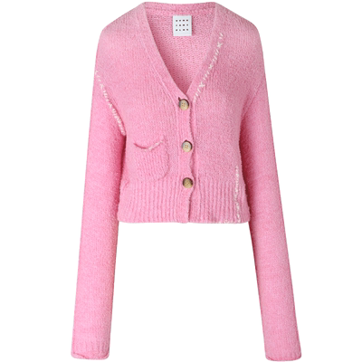 VVNK JANE PLUS【小众设计】2023春季新款针织开衫