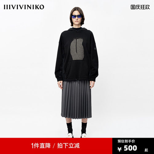 【设计师款】秋冬新品「JEN UMAN系列」大廓形卫衣女J334755334B