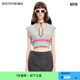 JANE 新款 PLUS 2023春季 针织背心 小众设计 VVNK