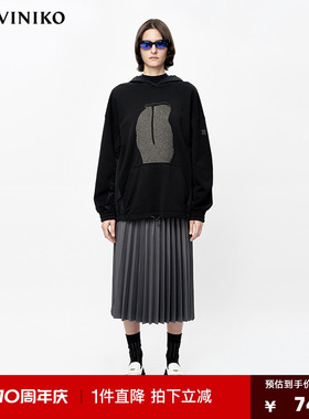 【设计师款】秋冬新品「JEN UMAN系列」大廓形卫衣女J334755334B