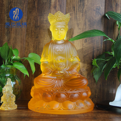 毗卢观音菩萨佛堂佛像观己琉璃