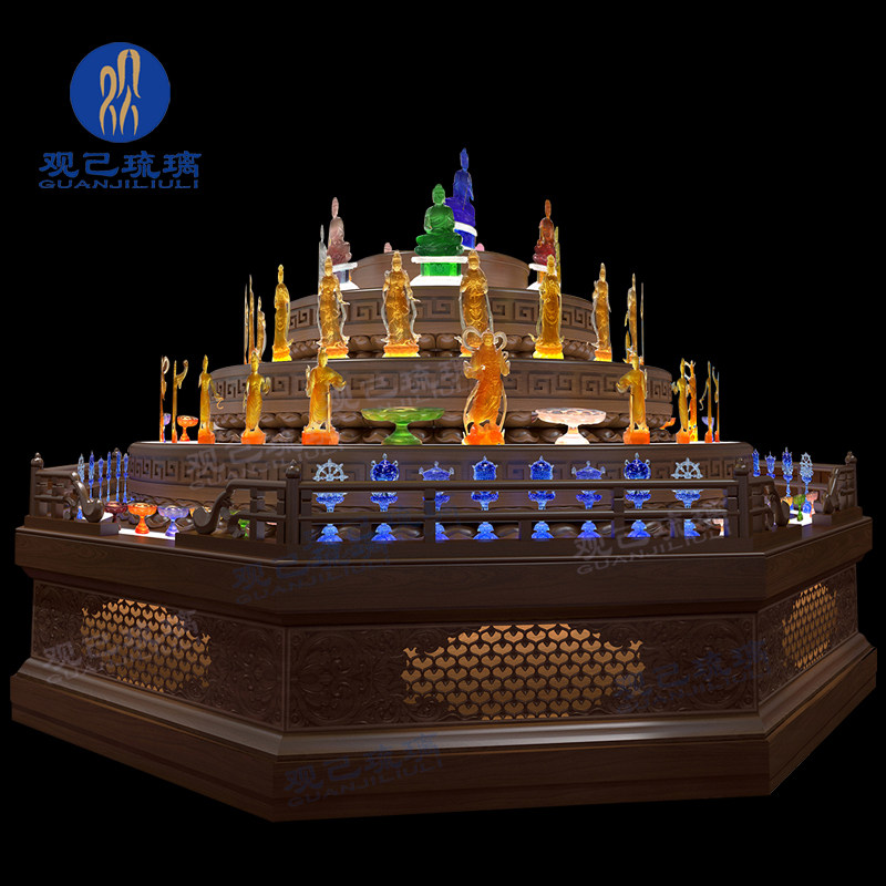 琉璃药师坛城套装药师七佛摆件日月光菩萨八大菩萨十二神将佛像,家居饰品,装饰摆件,淘宝优惠券,粉丝福利购,淘宝优惠卷