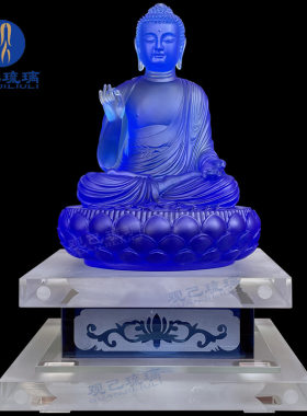 宋代药师佛佛堂药师佛观己琉璃