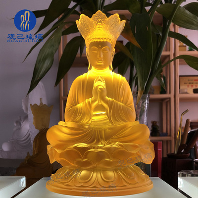 毗卢遮那佛寺院佛像观己琉璃