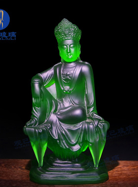 观世音菩萨寺院观音佛像观己琉璃