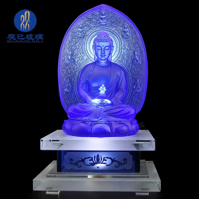 古法琉璃药师佛佛像客厅居家家用佛堂寺庙供奉摆件药师光如来坛城,家居饰品,装饰摆件,淘宝优惠券,粉丝福利购,淘宝优惠卷